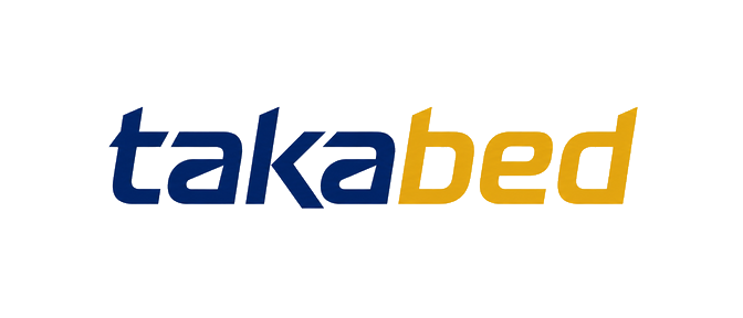 takabed brand logo for the homepage